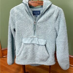 Modern Women's Light Blue Fleece Pullover